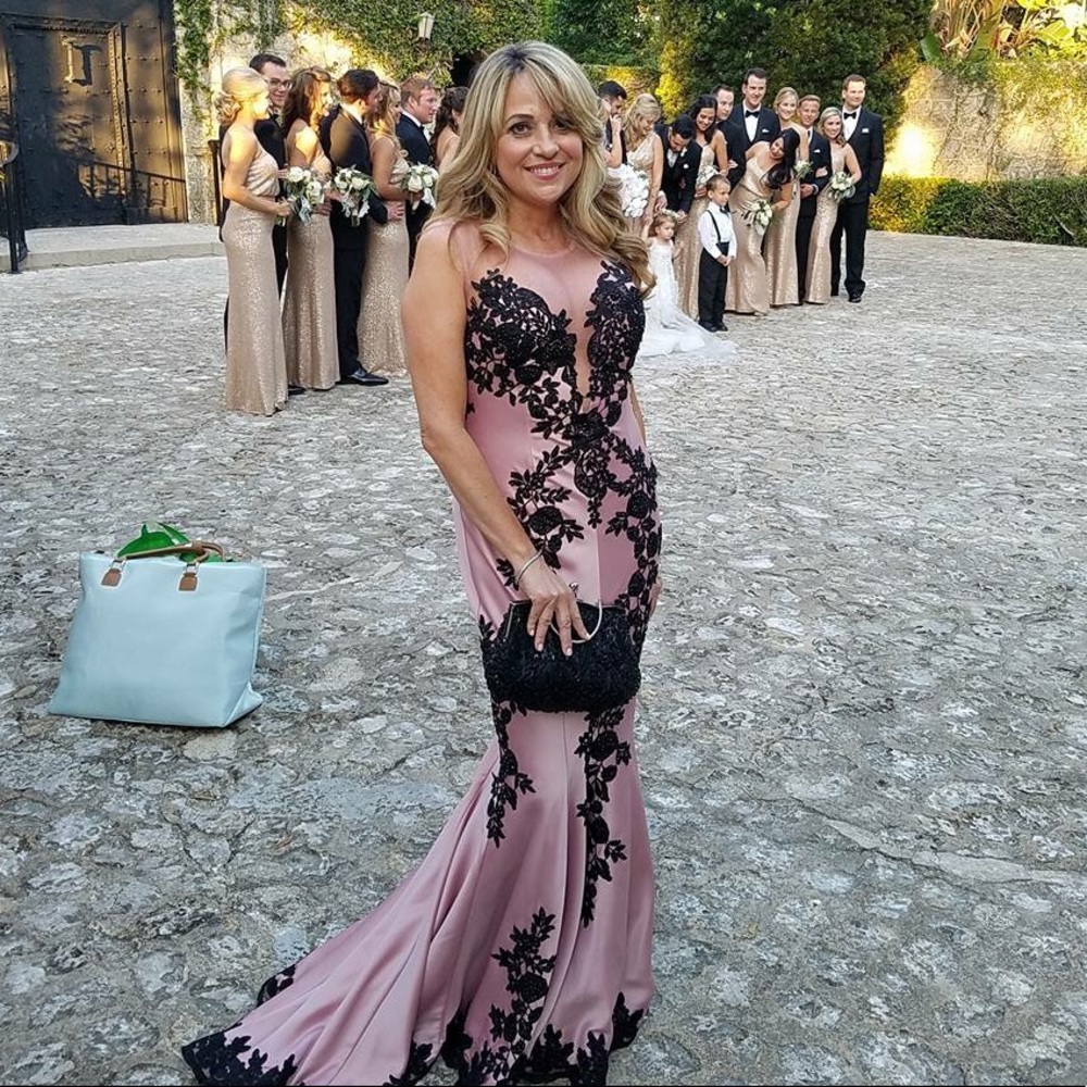 Black tie wedding dress